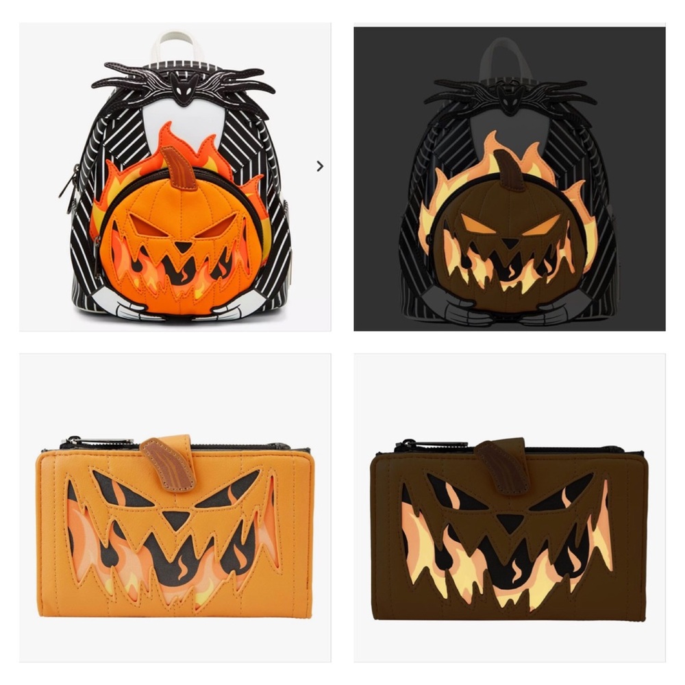 Loungefly The Nightmare Before Christmas Jack Pumpkin Set